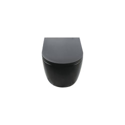 Cass�e Silent h�ngesk�l m/flush-skyl inkl. s�de - Mat sort