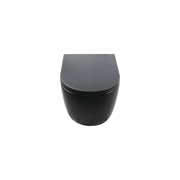 Cass�e Silent h�ngesk�l m/flush-skyl inkl. s�de - Mat sort