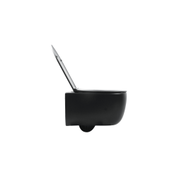 Cass�e Silent h�ngesk�l m/flush-skyl inkl. s�de - Mat sort