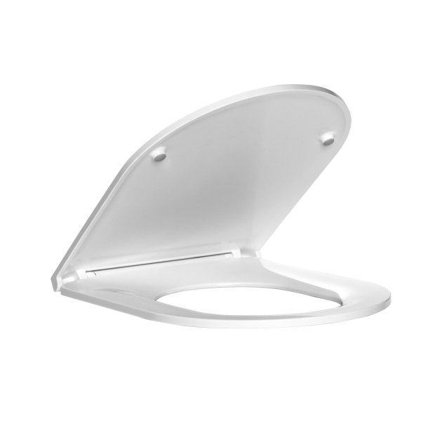 Cass�e Silent h�ngesk�l m/flush-skyl inkl. s�de - H�jglans hvid