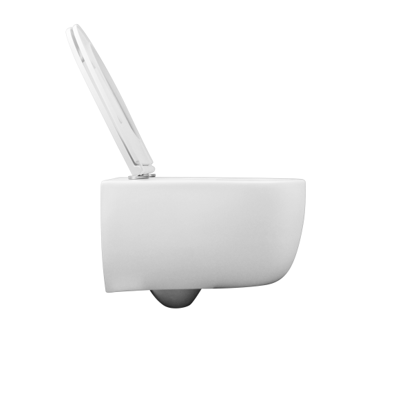 Cass�e Silent h�ngesk�l m/flush-skyl inkl. s�de - Mat hvid