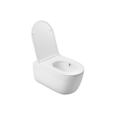 Cass�e Silent h�ngesk�l m/flush-skyl inkl. s�de - Mat hvid