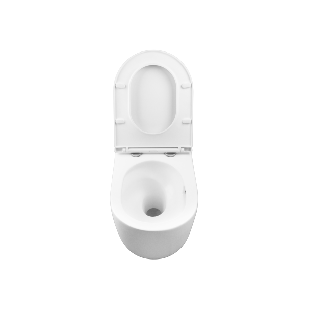 Cass�e Silent h�ngesk�l m/flush-skyl inkl. s�de - Mat hvid