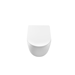 Cass�e Silent h�ngesk�l m/flush-skyl inkl. s�de - Mat hvid