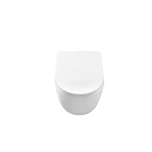 Cass�e Silent h�ngesk�l m/flush-skyl inkl. s�de - Mat hvid