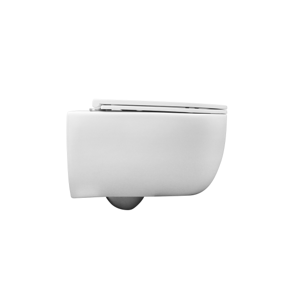 Cass�e Silent h�ngesk�l m/flush-skyl inkl. s�de - Mat hvid