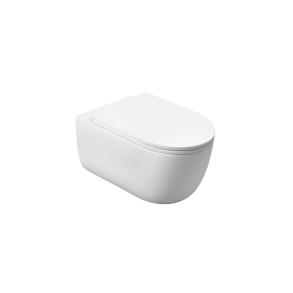 Cass�e Silent h�ngesk�l m/flush-skyl inkl. s�de - Mat hvid