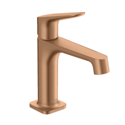 hansgrohe AXOR Citterio M 100 med push-open bundventil - B�rstet bronze