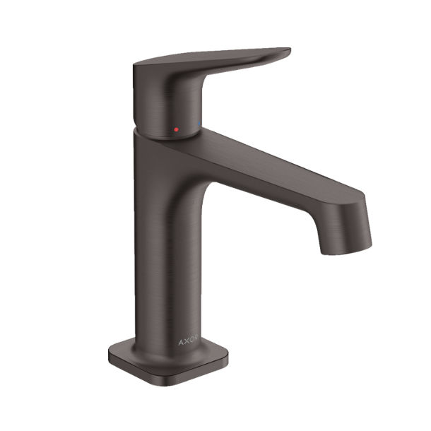 hansgrohe AXOR Citterio M 100 med push-open bundventil - B�rstet sort krom