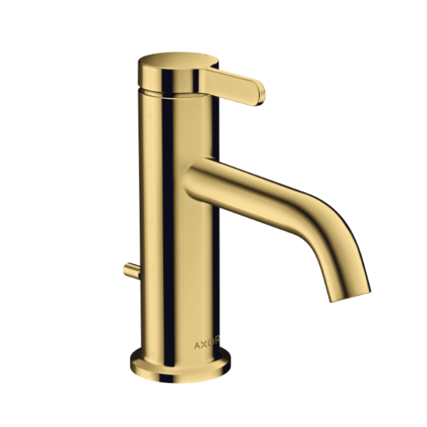 hansgrohe AXOR One 70 med lft-op bundventil - Poleret guld-optik
