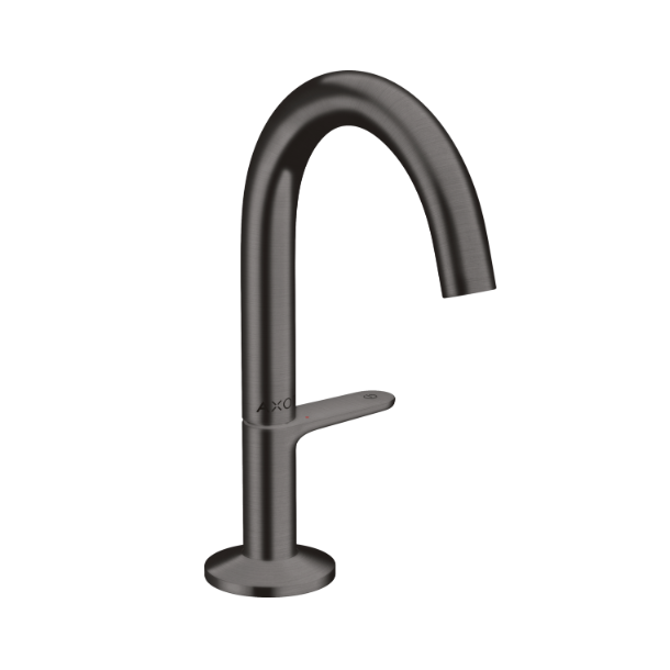 hansgrohe AXOR One Select 140 med push-open bundventil - Brstet sort krom