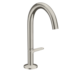 hansgrohe AXOR One Select 170 med push-open bundventil - Rustfrit st�l-optik