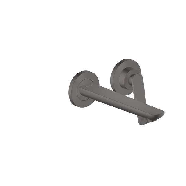 hansgrohe AXOR Citterio C med push-open bundventil - Indbygning - B�rstet sort krom