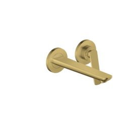 hansgrohe AXOR Citterio C med push-open bundventil - Indbygning - Poleret guld-optik