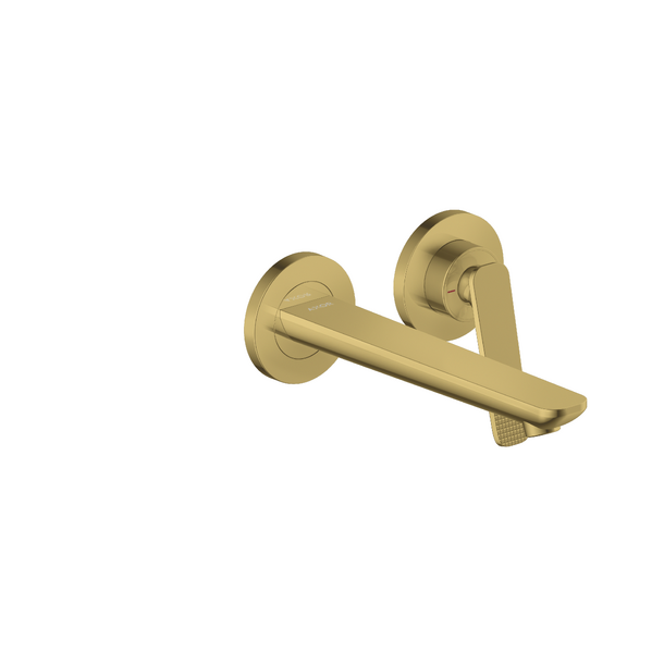 hansgrohe AXOR Citterio C med push-open bundventil - Indbygning - Poleret guld-optik