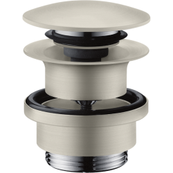 hansgrohe AXOR Citterio C med push-open bundventil - Indbygning - Rustfri st�l-optik