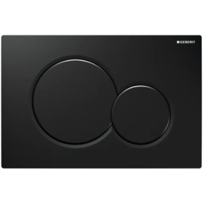 Geberit Sigma 01 betjeningsplade - Sort