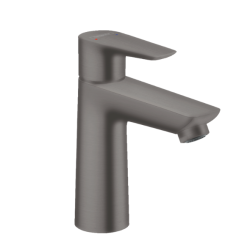 hansgrohe Talis E 110 med push-open bundventil - B�rstet sort krom