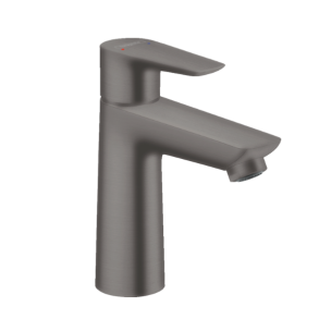 hansgrohe Talis E 110 med push-open bundventil - B�rstet sort krom