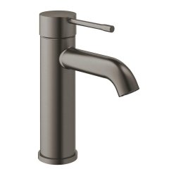 GROHE Essence h�ndvaskarmatur med push-open bundventil - B�rstet hard graphite