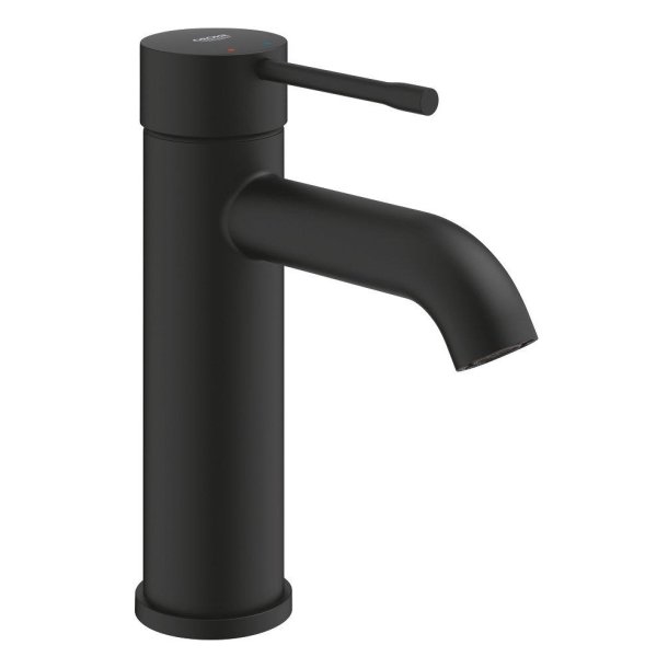 GROHE Essence h�ndvaskarmatur med push-open bundventil - Phantom black