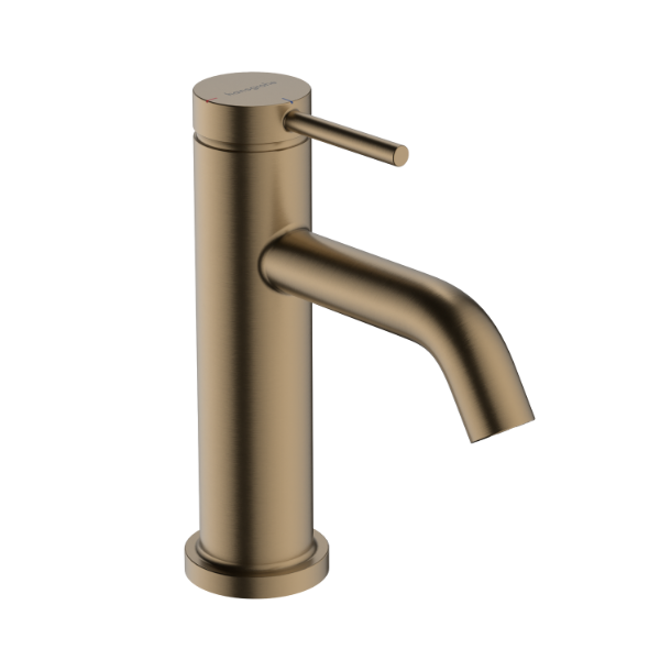 hansgrohe Tecturis S 80 CoolStart med lft-op bundventil - Brstet bronze