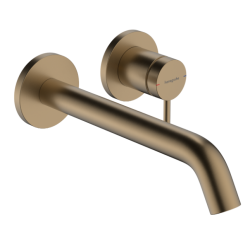 hansgrohe Tecturis S EcoSmart+ push-open bundventil - Indbygning - B�rstet bronze