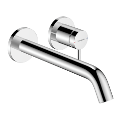 hansgrohe Tecturis S EcoSmart+ push-open bundventil - Indbygning - Krom