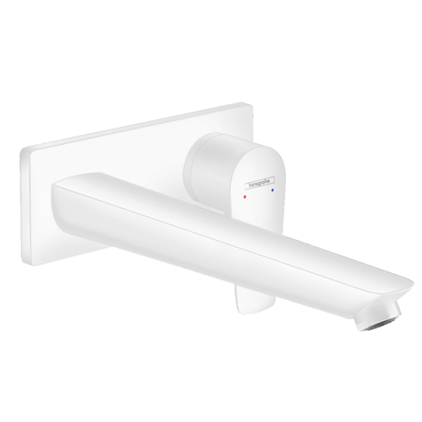 hansgrohe Talis E med push-open bundventil - Indbygning - Mathvid