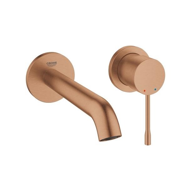 GROHE Essence med push-open bundventil - 180 mm fremspring - M-Size - Indbygning - B�rstet warm sunset