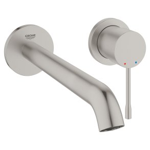 GROHE Essence med push-open bundventil - 230 mm fremspring - L-Size - Indbygning - Supersteel