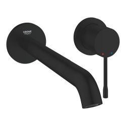 GROHE Essence med push-open bundventil - 230 mm fremspring - L-Size - Indbygning - Phantom black