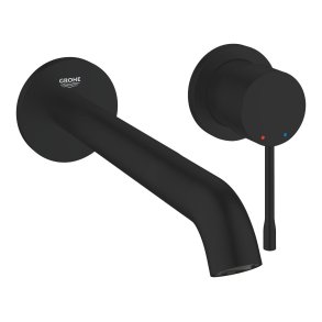 GROHE Essence med push-open bundventil - 230 mm fremspring - L-Size - Indbygning - Phantom black