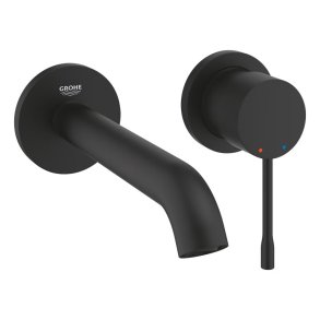 GROHE Essence med push-open bundventil - 180 mm fremspring - M-Size - Indbygning - Phantom black