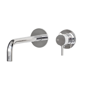 QTOO Circle med push-open bundventil - Indbygning - Poleret rustfri st�l