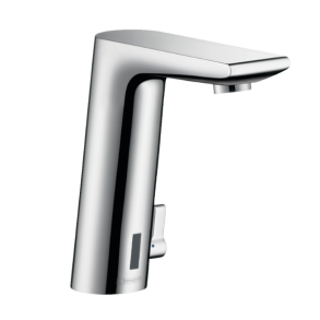 hansgrohe Metris S - Elektronisk med temperaturregulering (6V) - Krom