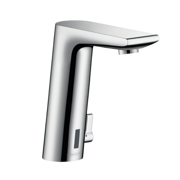 hansgrohe Metris S Elektronisk hndvaskarmatur med temperaturregulering, 6V