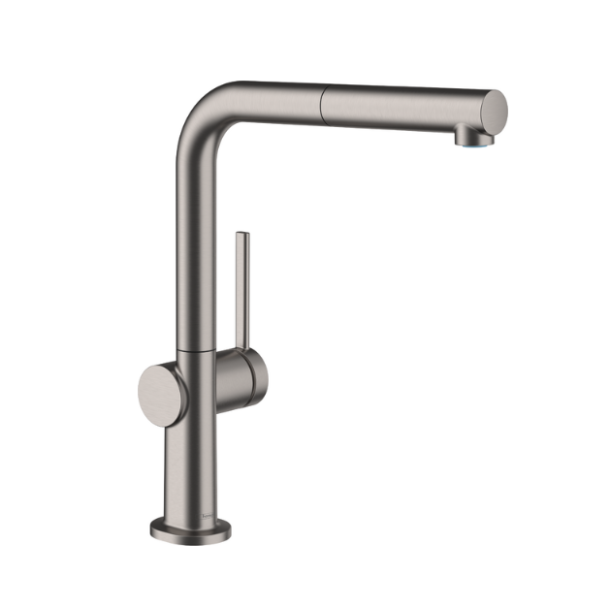 hansgrohe Talis M54 270 med udtr�kstud - K�kken - B�rstet sort krom