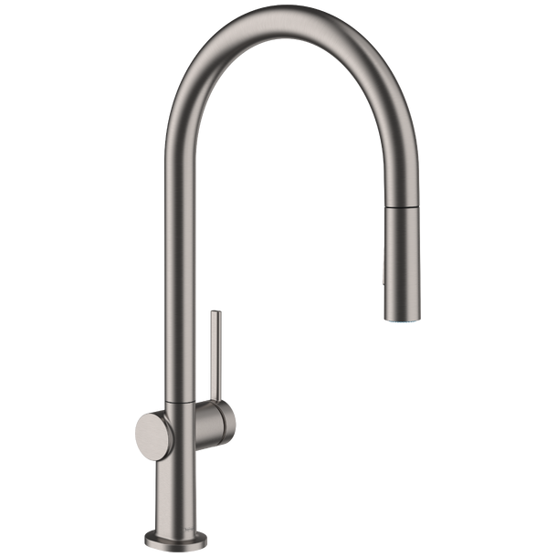 hansgrohe Talis M54 210 med udtr�kstud - K�kken - B�rstet sort krom