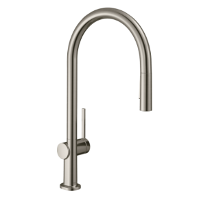 hansgrohe Talis M54 210 med udtr�ksbruser - K�kken - Rustfrit st�l