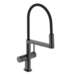 hansgrohe Talis Select M54 PowderSpray - K�kken - B�rstet sort krom