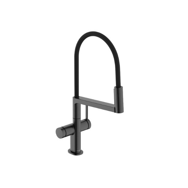 hansgrohe Talis Select M54 PowderSpray - K�kken - B�rstet sort krom