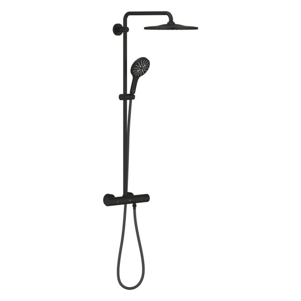 GROHE Rainshower SmartActive 310 brusesystem med termostat - Phantom black