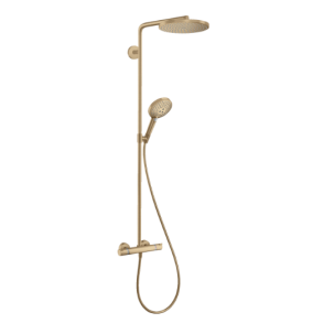 hansgrohe Raindance Select S Showerpipe 240 PowderRain - 16 l/min - B�rstet bronze