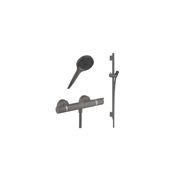 hansgrohe Ecostat Comfort brusetermostat inkl. brusestang, slange og h�ndbruser