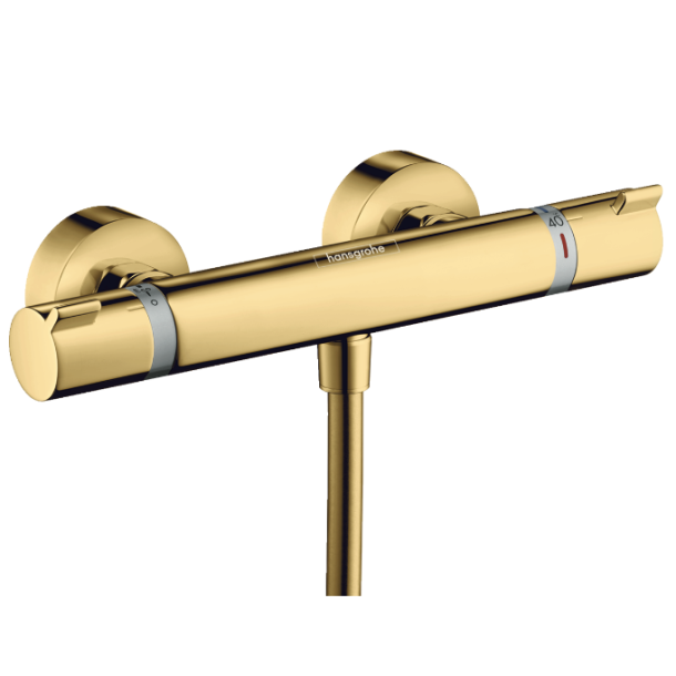 hansgrohe Ecostat Comfort brusetermostat inkl. brusestang, slange og h�ndbruser