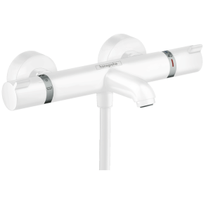 hansgrohe Ecostat Comfort kar-/brusetermostat med bruser, holder og slange - Mathvid