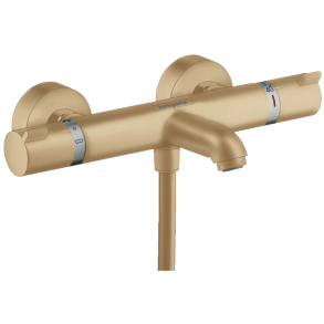 hansgrohe Ecostat Comfort kar-/brusetermostat med bruser, holder og slange - B�rstet bronze