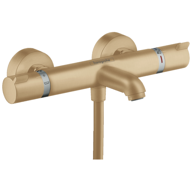 hansgrohe Ecostat Comfort kar-/brusetermostat med bruser og holder