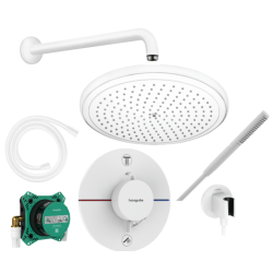 hansgrohe Croma �280 med ShowerSelect Comfort S og Pulsify S stavbruser
